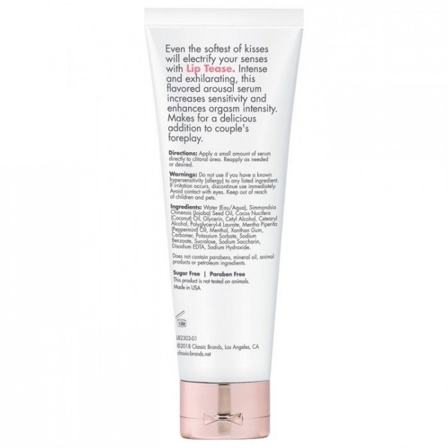 Возбуждающий гель для клитора со вкусом мяты - 30 мл. Возбуждающий гель для клитора со вкусом мяты - 30 мл.