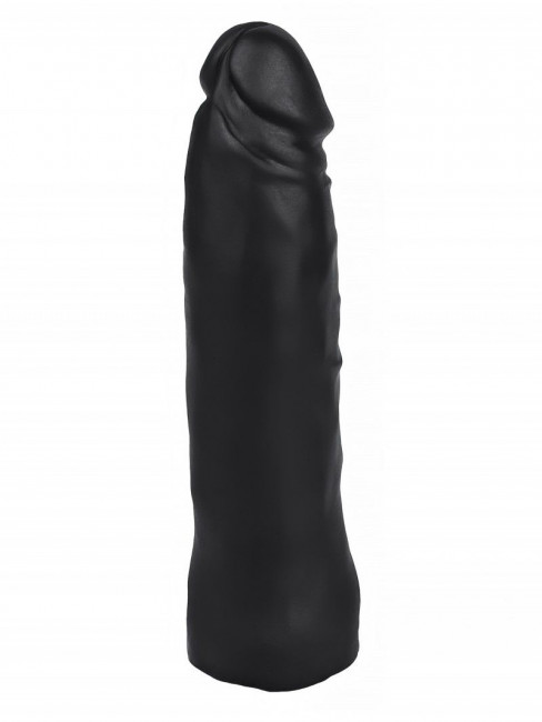 Черная насадка HARNESS для трусиков с плугом №3 - 17 см. Черная насадка HARNESS для трусиков с плугом №3 - 17 см.