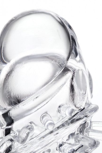 Насадка на пенис TOYFA A-Toys с вибропулей и шипами - 13,4 см. Насадка на пенис TOYFA A-Toys с вибропулей и шипами - 13,4 см.