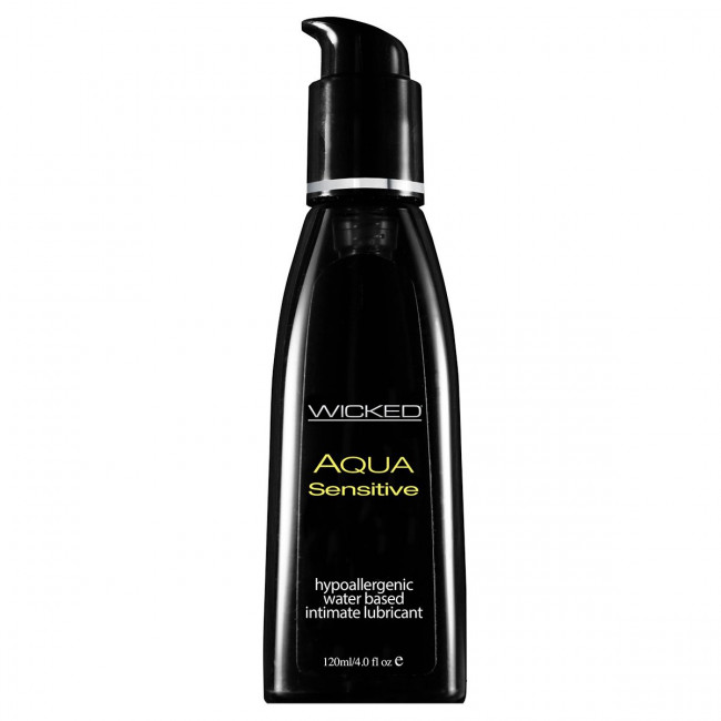 Мягкий лубрикант на водной основе AQUA SENSITIVE - 120 мл.