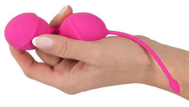 Розовые вагинальные шарики Silicone Love Balls Розовые вагинальные шарики Silicone Love Balls