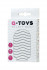 Белый мастурбатор A-Toys Pocket Wavy