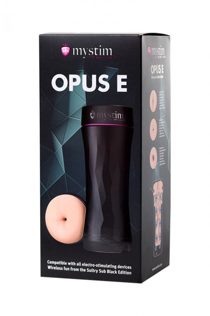 Мастурбатор-анус Opus E Anal с возможностью подключения электростимуляции Мастурбатор-анус Opus E Anal с возможностью подключения электростимуляции