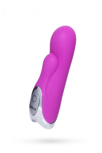 Розовый мини-вибратор Dolce Jaden - 12,5 см. Розовый мини-вибратор Dolce Jaden - 12,5 см.