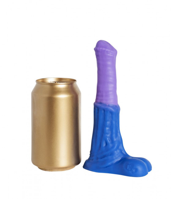 Сине-сиреневый фаллоимитатор "Пегас Mini" - 17 см. Сине-сиреневый фаллоимитатор "Пегас Mini" - 17 см.