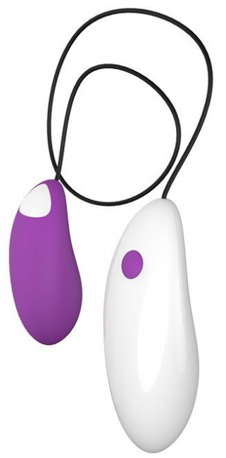 Фиолетовое виброяйцо WIRED LOVE EGG Фиолетовое виброяйцо WIRED LOVE EGG
