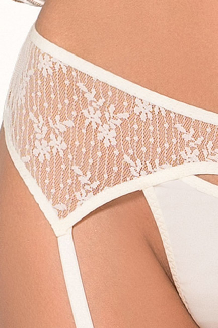 Чувственный комплект Mia с цветочным кружевом Чувственный комплект Mia с цветочным кружевом