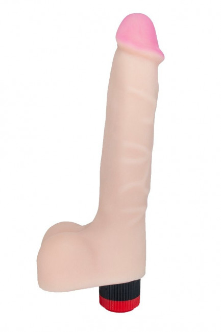 Вибратор-реалистик с мошонкой ANDROID Collection-II - 23 см. Вибратор-реалистик с мошонкой ANDROID Collection-II - 23 см.