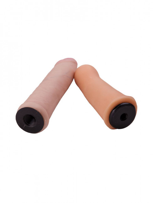 Женский страпон Harness с вагинальной пробочкой - 16,5 см. Женский страпон Harness с вагинальной пробочкой - 16,5 см.