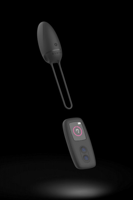 Черное виброяйцо Bnaughty Premium Unleashed с пультом ДУ Черное виброяйцо Bnaughty Premium Unleashed с пультом ДУ