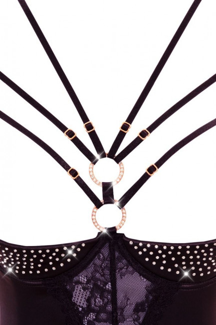 Сексуальное боди с открытым лифом и интимным доступом Сексуальное боди с открытым лифом и интимным доступом