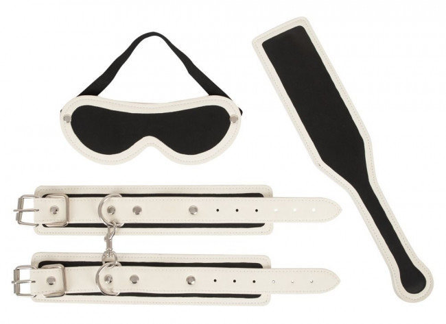 Светящийся в темноте БДСМ-набор Fetish Set Glow in the Dark Светящийся в темноте БДСМ-набор Fetish Set Glow in the Dark