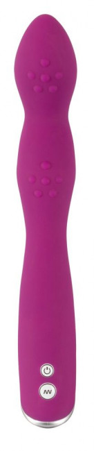 Фиолетовый вибратор A & G-Spot Vibrator - 23,5 см.