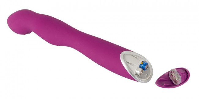 Фиолетовый вибратор A & G-Spot Vibrator - 23,5 см.
