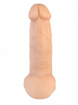 Реалистичный фаллос с вибрацией и присоской №5 - 17 см.