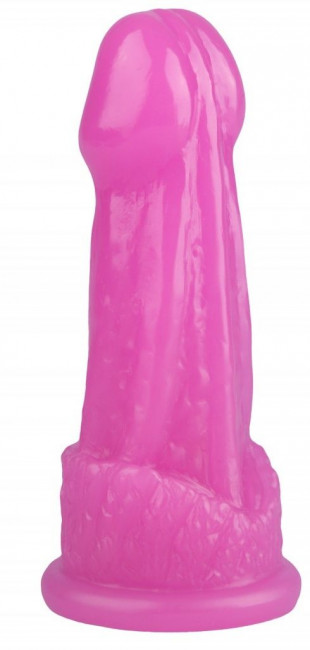 Розовая фантазийная анальная втулка - 15 см. Розовая фантазийная анальная втулка - 15 см.