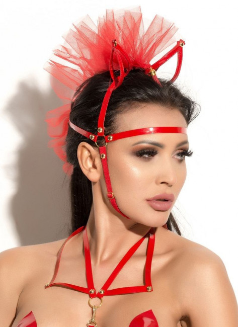 Маска с ушками Queen of hearts Allure Маска с ушками Queen of hearts Allure