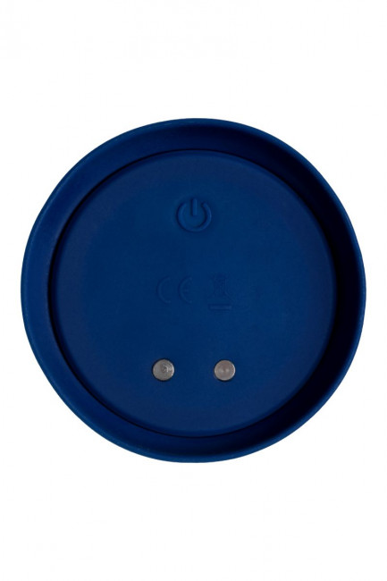 Синяя анальная вибровтулка OPlay Wave с пультом ДУ - 15,5 см. Синяя анальная вибровтулка OPlay Wave с пультом ДУ - 15,5 см.