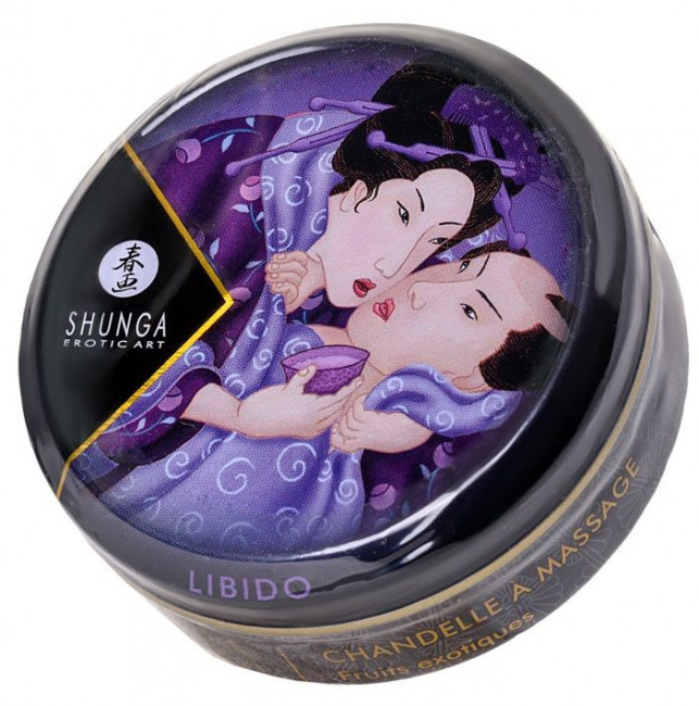 Массажная свеча Exotic Fruits с ароматом экзотических фруктов - 30 мл. Массажная свеча Exotic Fruits с ароматом экзотических фруктов - 30 мл.