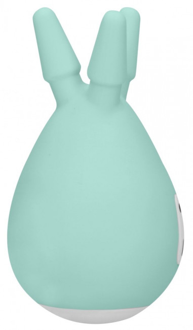 Зеленый клиторальный стимулятор Luscious с тремя отростками Зеленый клиторальный стимулятор Luscious с тремя отростками