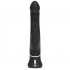 Черный вибратор-кролик Happy Rabbit Realistic Rechargeable Rabbit Vibrator - 25,4 см.