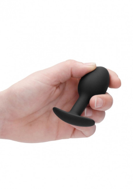 Черная анальная пробка N 89 Self Penetrating Butt Plug - 8,3 см. Черная анальная пробка N 89 Self Penetrating Butt Plug - 8,3 см.