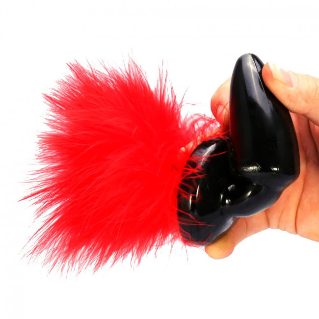 Пробка с хвостиком Red Bunny - 11 см. Пробка с хвостиком Red Bunny - 11 см.