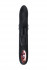 Черный вибратор-кролик Waname D-Splash Hail - 23,8 см.