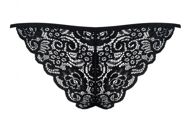 Нежные кружевные трусики с цветочным узором