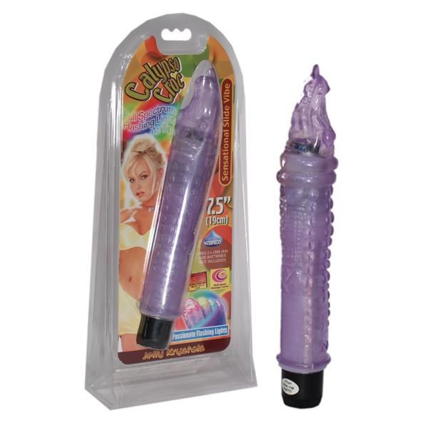 Фиолетовый гелевый вибратор в форме крокодильчика - 19 см. Фиолетовый гелевый вибратор в форме крокодильчика - 19 см.