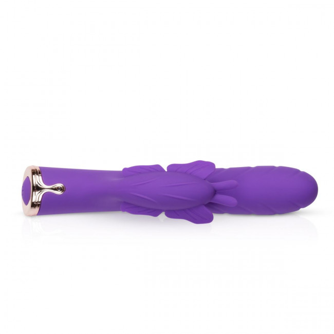 Фиолетовый вибратор-кролик The Princess Butterfly Vibrator - 20,5 см. Фиолетовый вибратор-кролик The Princess Butterfly Vibrator - 20,5 см.