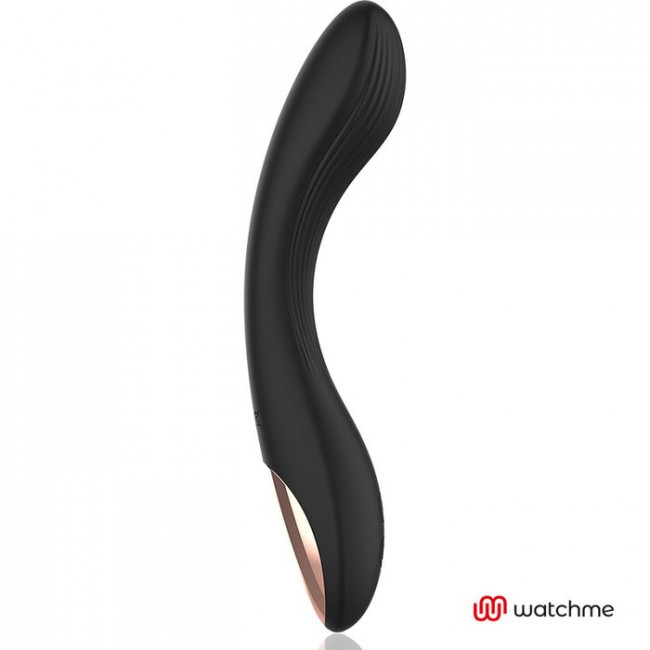 Черный вибратор с пультом-часами Anne s Desire Curve G-Spot Vibe Wireless Watchme - 20,5 см. Черный вибратор с пультом-часами Anne s Desire Curve G-Spot Vibe Wireless Watchme - 20,5 см.