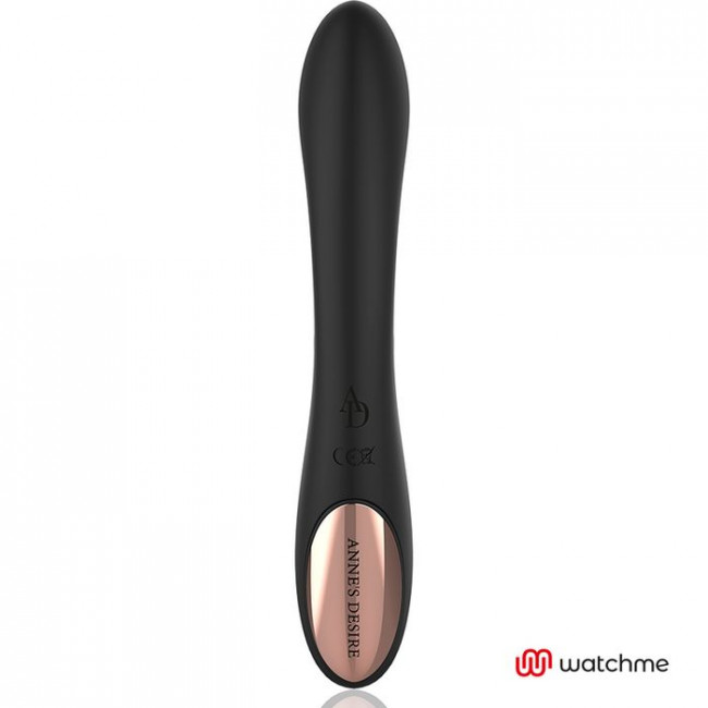 Черный вибратор с пультом-часами Anne s Desire Curve G-Spot Vibe Wireless Watchme - 20,5 см. Черный вибратор с пультом-часами Anne s Desire Curve G-Spot Vibe Wireless Watchme - 20,5 см.