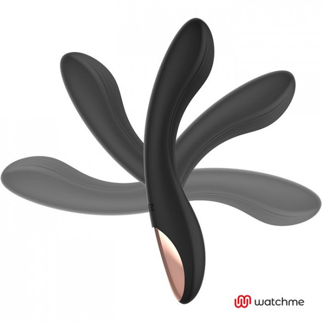 Черный вибратор с пультом-часами Anne s Desire Curve G-Spot Vibe Wireless Watchme - 20,5 см. Черный вибратор с пультом-часами Anne s Desire Curve G-Spot Vibe Wireless Watchme - 20,5 см.