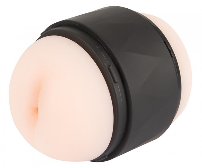 Телесный двусторонний мини-мастурбатор Double Stroker Телесный двусторонний мини-мастурбатор Double Stroker