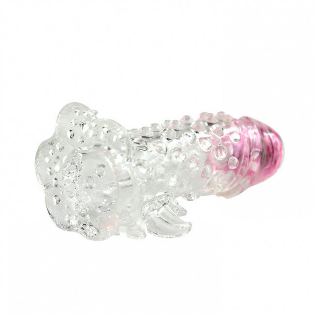 Насадка с пупырышками, усиками и вибропулькой Насадка с пупырышками, усиками и вибропулькой