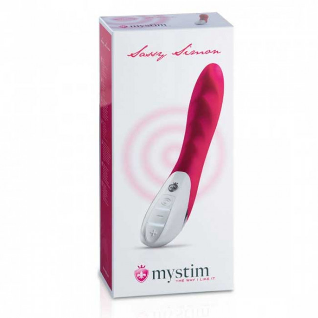 Ярко-розовый вибратор Mystim Sassy Simon - 27 см. Ярко-розовый вибратор Mystim Sassy Simon - 27 см.