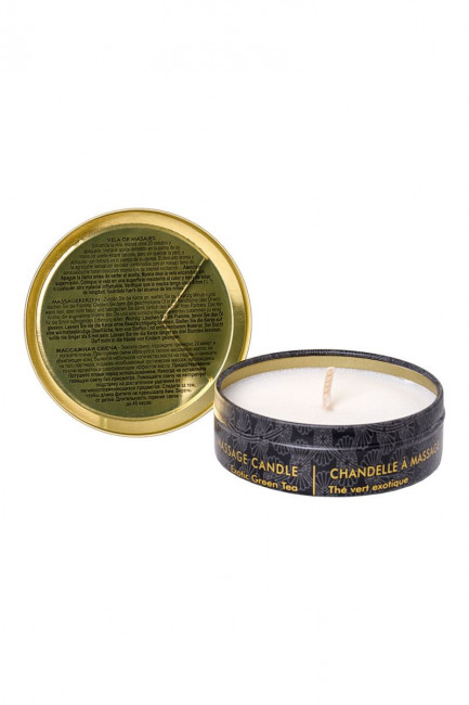 Массажная свеча Exotic Green Tea с ароматом зелёного чая - 30 мл. Массажная свеча Exotic Green Tea с ароматом зелёного чая - 30 мл.