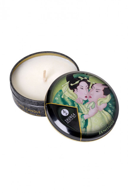 Массажная свеча Exotic Green Tea с ароматом зелёного чая - 30 мл. Массажная свеча Exotic Green Tea с ароматом зелёного чая - 30 мл.