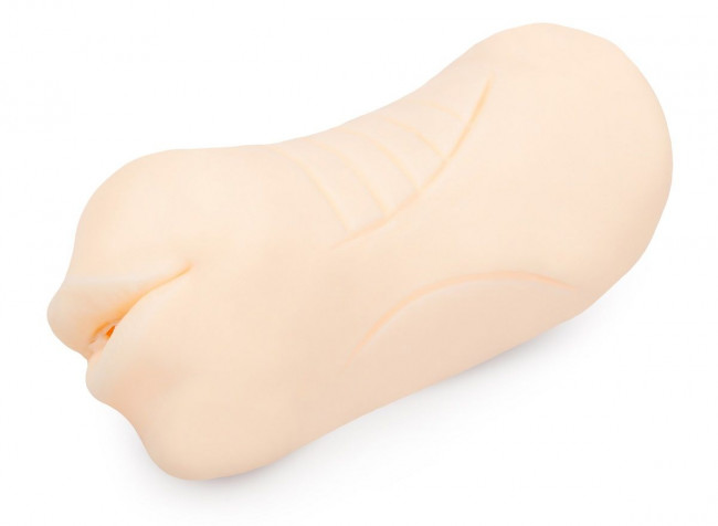 Двусторонний мастурбатор - вагина и ротик Двусторонний мастурбатор - вагина и ротик