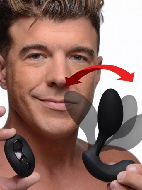 Черный стимулятор простаты 10X P-Flexer Prostate Stimulating Anal Butt Plug - 13,7 см. Черный стимулятор простаты 10X P-Flexer Prostate Stimulating Anal Butt Plug - 13,7 см.