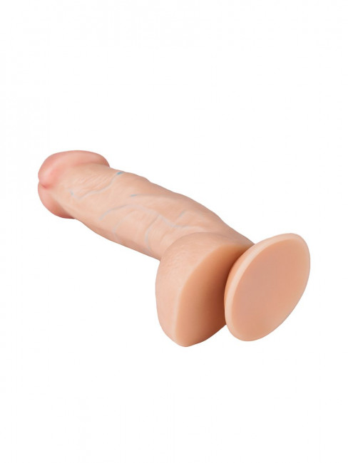 Фаллоимитатор-реалистик №5 с присоской - 16 см. Фаллоимитатор-реалистик №5 с присоской - 16 см.