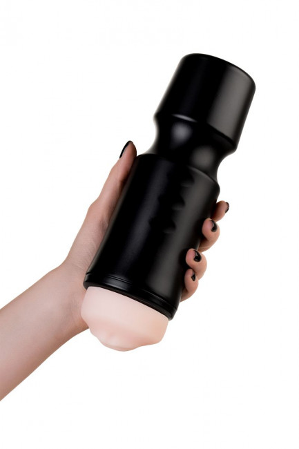 Мастурбатор-ротик A-Toys в черной колбе Мастурбатор-ротик A-Toys в черной колбе