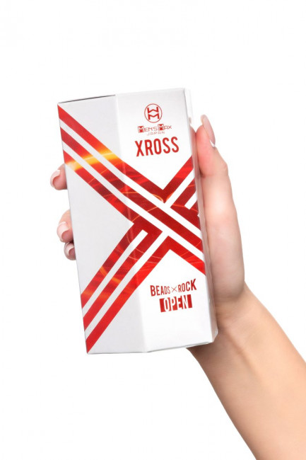 Прозрачный мастурбатор MensMax Xross Beads х Rock Open Прозрачный мастурбатор MensMax Xross Beads х Rock Open