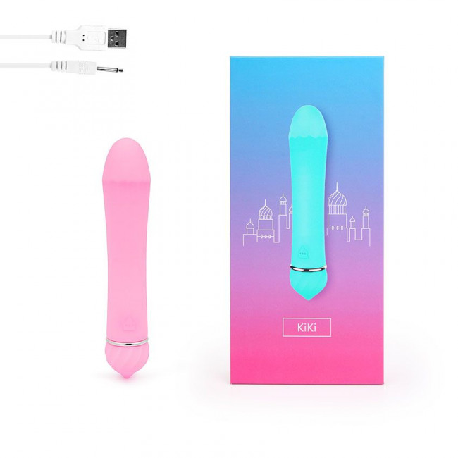 Розовый гладкий вибратор с 11 режимами вибрации - 11,5 см. Розовый гладкий вибратор с 11 режимами вибрации - 11,5 см.