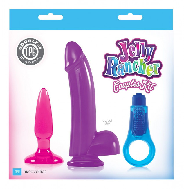 Набор стимуляторов для пары Jelly Rancher Couples Kit Набор стимуляторов для пары Jelly Rancher Couples Kit