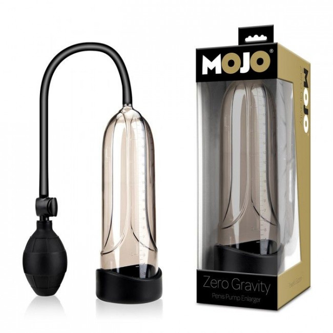 Дымчатая вакуумная помпа для пениса Mojo Zero Gravity Дымчатая вакуумная помпа для пениса Mojo Zero Gravity