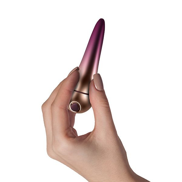 Фиолетовый клиторальный стимулятор Climaximum Bliss - 10 см. Фиолетовый клиторальный стимулятор Climaximum Bliss - 10 см.