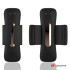 Черно-золотая вибровкладка в трусики с пультом-часами Anne s Desire Vibro Panty Wireless Watchme