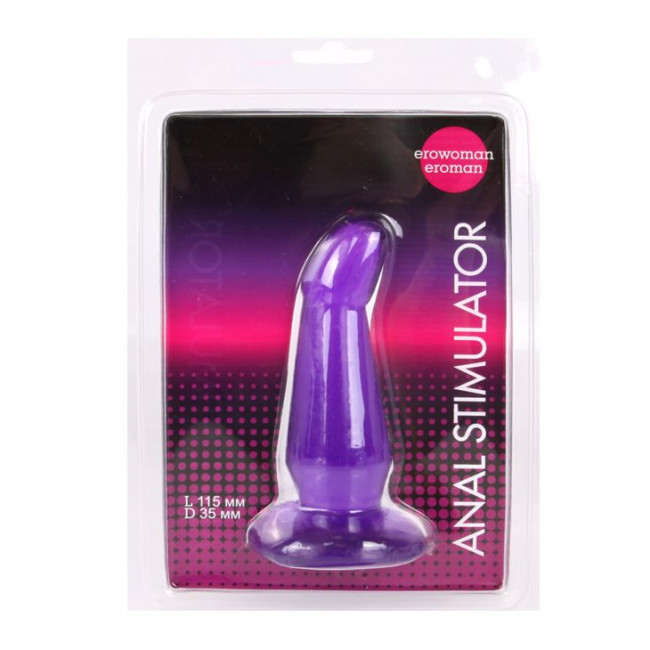 Фиолетовая анальная втулка - 13 см.